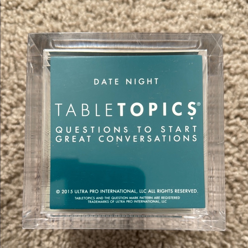 TableTopics Date Night Conversation Questions